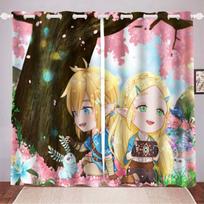 The Legend Of Zelda Namų Dekoras Svetainė Miegamasis Užuolaidos Blackout Užuolaidoms Žaidimų Virtuvės Aksesuarai Kalėdinės Dovanos 100x140cm