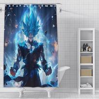 Dušo Anime G-Gokus Užuolaida Vandeniui atsparus Poliesterio Audinys Dažyta Spalvinga Vonios Užuolaida Namų Vonios Dekoras Užuolaida Su Kabliuku YL90x180cm