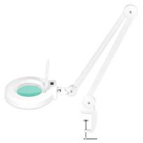 Kosmetologinė lempa su lupa S5 LED tvirtinama