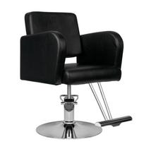 Kirpyklos kėdė HAIR SYSTEM HS92, juodos spalvos