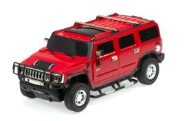 RC automobilis Hummer H2 raudonas