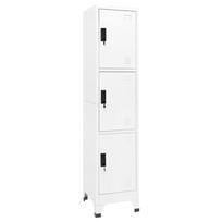 Persirengimo spintelė baltos spalvos 38x45x180cm plienas