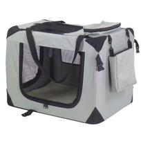 Šunų transportavimo krepšys Pet pilkas 90x61x65cm nailonas