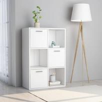 Spintelė daiktams balta 60x295x90cm apdirbta mediena