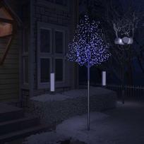 Kalėdinis medis su LED lemputėmis 300cm su vyšnių žiedais