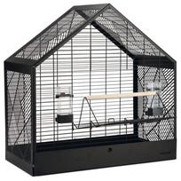 Beeztees Narvas paukščiams Yara juodos spalvos 71x35x70cm metalas