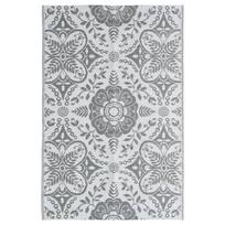 Lauko kilimas šviesiai pilkos spalvos 190x290cm PP