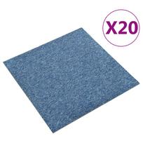 Kiliminės plytelės 20vnt mėlynos spalvos 50x50cm 5m²