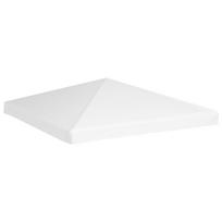 Viršutinis pavėsinės uždangalas baltos spalvos 3x3m 270 g/m²