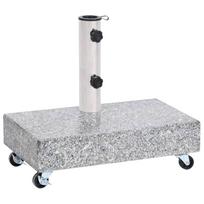 Skėčio pagrindas šviesiai pilkas 45x25x83cm granitas
