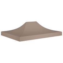 Proginės palapinės stogas taupe spalvos 4x3m 270 g/m²