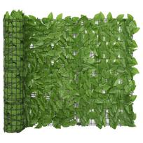 Balkono pertvara 500x100cm su žaliais lapais