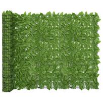 Balkono pertvara 300x150cm su žaliais lapais