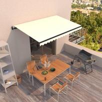 Automatinė ištraukiama markizė kreminės spalvos 400x350cm
