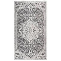 Lauko kilimas šviesiai pilkas 115x170cm plokščio pynimo