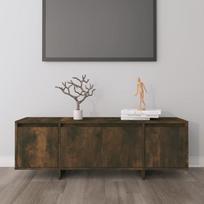 Televizoriaus spintelė dūminio ąžuolo 120x30x405cm mediena