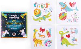 Blizgios tatuiruotės TRENDHAUS Magic Moments Glitter Tattoos, 20 vnt.