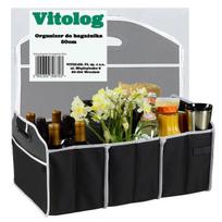 Didelis Automobilio Organizatorius Bagažinei, Vairuotojo Krepšys, Vitolog, 50 x 32,5 x 32,5 cm