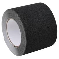 Neslystanti juosta juodos spalvos 01x10m PVC