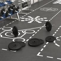 Štanga su svoriais 90kg ketus