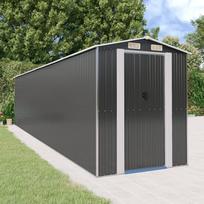 Sodo pašiūrė antracito 192x855x223cm galvanizuotas plienas