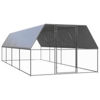 Lauko narvas viščiukams 3x8x2m galvanizuotas plienas