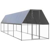 Lauko narvas viščiukams 2x8x2m galvanizuotas plienas