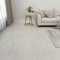 Grindų plokštės 55vnt kreminės 511m² PVC prilimpančios