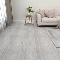 Grindų plokštės 55vnt pilkos 511m² PVC prilimpančios