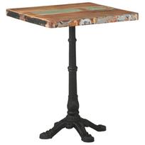 Bistro staliukas 60x60x76cm perdirbtos medienos masyvas