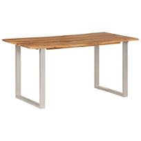 Valgomojo stalas 154x80x76cm akacijos medienos masyvas