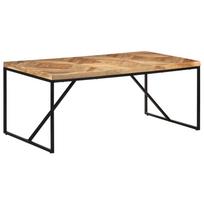Valgomojo stalas 180x90x76cm akacija ir mango mediena