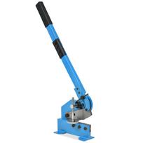 Metalo žirklės su svirtimi mėlynos spalvos 125mm