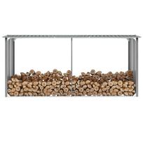 Sodo malkinė galvanizuotas plienas 330x92x153cm pilka
