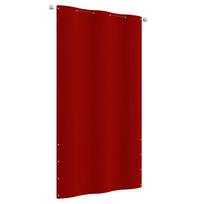 Balkono pertvara raudonos spalvos 120x240cm oksfordo audinys