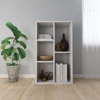 Knygų/šoninė spintelė balta 50x25x80cm apdirbta mediena
