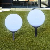 Lauko LED šviestuvai takeliui 2vnt 30cm įsmeigiami