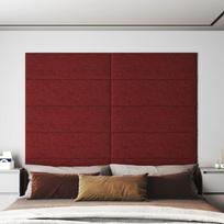 Sienų plokštės 12vnt vyno 90x30cm audinys 324m²