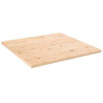 Stalviršis 80x80x25cm pušies medienos masyvas kvadratinis