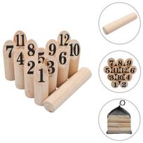 Žaidimas Number Kubb medinis