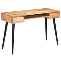 Rašomasis stalas akacijos medienos masyvas 118x45x76cm