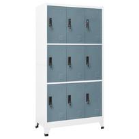 Persirengimo spintelė pilka 90x45x180cm plienas