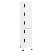 Persirengimo spintelė baltos spalvos 38x40x180cm plienas
