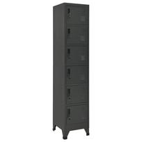 Persirengimo spintelė antracito spalvos 38x40x180cm plienas