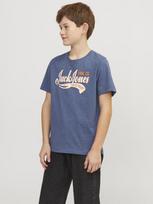 JACK&JONES Vaikiški marškinėliai trumpomis rankovėmis, LOGO