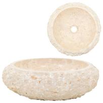 Kriauklė kreminės spalvos 45x12cm marmuras