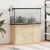 Akvariumo stovas sonoma ąžuolo 101x41x58cm apdirbta mediena