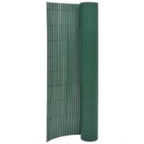 Dvipusė sodo tvora žalios spalvos 90x400cm