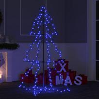Kalėdų eglutė 78x120cm kūgio formos 160 LED lempučių
