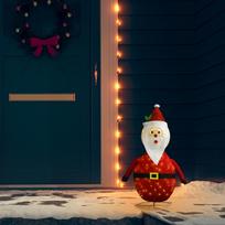Kalėdinė dekoracija Kalėdų Senelis 60cm audinys LED